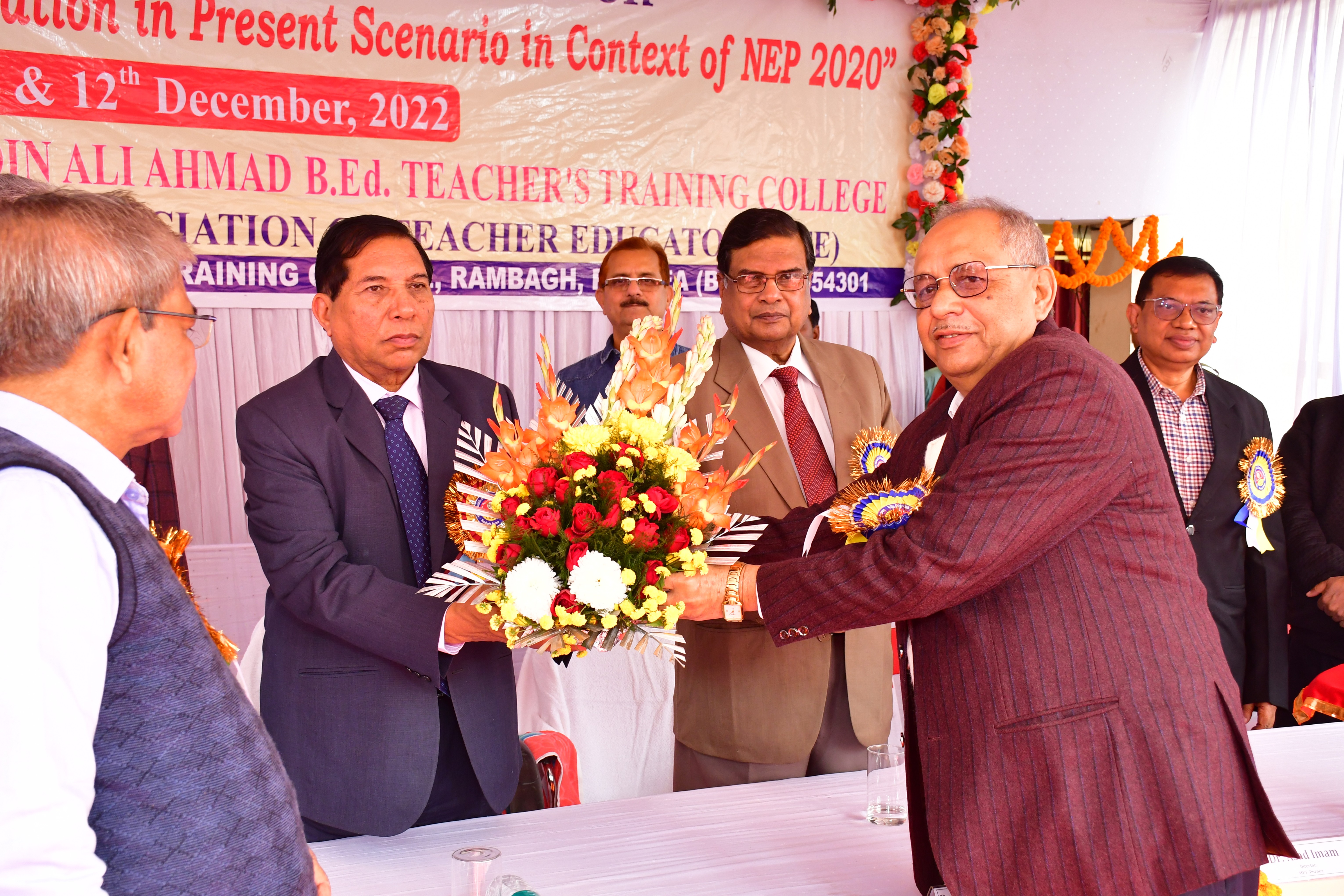 WELCOME OF HONOURABLE VC  SIR